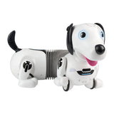 1 x RAW Customer Returns Silverlit YCOO 88586 ROBO DACKEL R by, remote controlled robot dog, toy dog for children, reacts to movements, gets his ball, follow me function, 35 cm, white, from 5 years - RRP €35.28