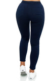 1 x RAW Customer Returns Elara Damen Jeans High Waist Slim Fit Chunkyrayan JS710-3 Blau 44 2XL  - RRP €26.95