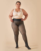 7 x Brand New Sinmoe 6 Fleece Lined Tights Winter Sheer Pantyhose Fresh Style, 300g Plus Size  - RRP €193.2