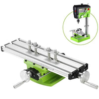 1 x RAW Customer Returns Mini Compound Bench Drilling Slide Table Worktable Milling Processing Cross Table Milling Machine for Bench Drill Stand - RRP €45.89