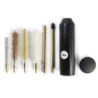 1 x RAW Customer Returns GUGULUZA Pistol Cleaning 9mm Cleaning Kit For Cal.38 357 9mm Pocket Size 7pcs Set - RRP €11.99