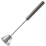 2 x RAW Customer Returns NOVA whisk manual milk frother stainless steel stainless steel small  - RRP €27.8