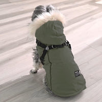 4 x Brand New Lairle Dog Coat Winter Dog Jacket Dog Vest Clothes Dog Harness Coat Small Dog Harness Puppy Vest Harness Winter Dog Coat with Harness for Small Medium Dogs - RRP €115.92