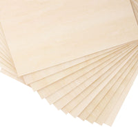 1 x RAW Customer Returns SENENQU 12pcs Basswood 2mm Plywood 400x300mm x 2mm Wooden Boards for Crafting for Laser Projects DIY Model Arts and Crafts Painting - RRP €33.26