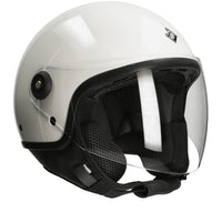 1 x RAW Customer Returns Tucano Urbano Men s EL Jettin Casco Moto, white, M - RRP €59.9