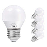 1 x RAW Customer Returns Vicloon 5-pack E27 LED lamp G45, E27 LED bulb 6W replaces 40W incandescent bulbs, 600 lumens, 6500K cold white, AC 220V-240V, not dimmable E27 energy saving lamp, 270 beam angle LED globe light bulb  - RRP €11.09