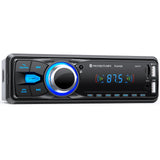 1 x RAW Customer Returns Bluetooth Car Stereo, Chismos Car Stereo 1 DIN FM Car Radio Car MP3 Player Supports 2 USB SD Aux Remote Control Fast Charging, Support iOS Android Does Not Have RDS CD  - RRP €20.54