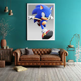 1 x Brand New 5D DIY Sonic Full Diamond Painting Cross Stitch Kits, Adults and Kids Cross Stitch Full Drill Crystal Rhinestone Embroidery Pictures Art Craft for Home Wall Decor, 12x16 inch - RRP €20.4