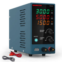 1 x RAW Customer Returns Laboratory power supply, Hanmatek HM305 0-30V 0-5A, adjustable, laboratory power supply DC with 4-digit LED display, stabilized switching power supply, current measuring device, overload and short-circuit proof - RRP €59.8