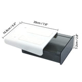 1 x RAW Customer Returns FNG8 Pull-out Undercounter Desk Drawer to Stick on 2 Pack - Multipurpose Self-Adhesive Plastic Drawer Undercounter for Home Office, Office Supplies, Art Materials School Supplies - RRP €26.99