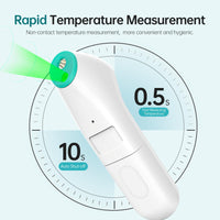 1 x RAW Customer Returns Contactless Thermometer for Baby and Adults, Digital Forehead Thermometer Infrared Thermometer with Instant, Accurate Reading, Fever Alarm, White - RRP €19.67