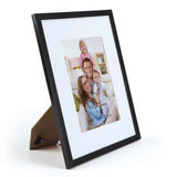 2 x RAW Customer Returns Giftgarden 10 pieces picture frames 13 x 18 cm with passepartout, black photo frame collage set for 20 x 25 cm photos without passepartout, wall or table stand - RRP €64.52