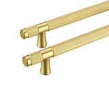 1 x RAW Customer Returns AITITAN 10pcs Furniture Cabinet Handles Gold Color Kitchen Handles 192mm Hole Spacing for Kitchen Cabinets Gold Gold Door Handles - RRP €21.6