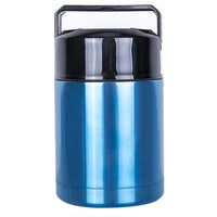 1 x RAW Customer Returns Mengshen Thermos Food Container Large Thermos Vacuum Insulated for Cooking 35oz, Stainless Steel Inner Leak-Proof Soup Jar Food Storage Container Blue - RRP €25.78