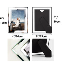 2 x Brand New PETAFLOP picture frame 10x15, glass picture frame set of 4 for weddings, houses, offices - RRP €40.32