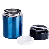 1 x RAW Customer Returns Mengshen Thermos Food Container Large Thermos Vacuum Insulated for Cooking 35oz, Stainless Steel Inner Leak-Proof Soup Jar Food Storage Container Blue - RRP €25.78