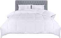 1 x RAW Customer Returns Utopia Bedding duvet 200x200 cm, microfiber all-year-round duvet with corner loops, quilt with hollow fiber filling 200 GSM white  - RRP €26.49