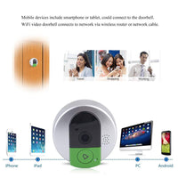 1 x Brand New Jigerjs Smart WiFi Door Bell 720P Wireless IR Control Night Visual Video Door Bell Via Phone for Home Security - RRP €22.8