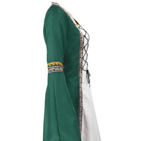 1 x RAW Customer Returns Feynman Women s Medieval Trumpet Sleeve Dress Renaissance Costume - RRP €39.99