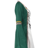 1 x RAW Customer Returns Feynman Retro Medieval Dress Gothic Palace Ladies Trumpet Sleeve Party Renaissance Costume - RRP €43.99