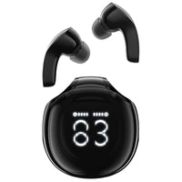 1 x RAW Customer Returns ACEFAST T9 Bluetooth Headphones, In Ear Headphones Wireless Bluetooth 5.3 Headphones with 4 Mic, 2024 New ENC Noise Cancelling Wireless Earbuds 30H Juicy Bass, Crystal Earbuds LED Display, Black - RRP €29.99