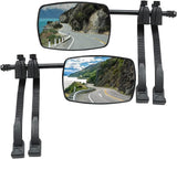 1 x RAW Customer Returns 2PCS Car Towing Mirror - Caravan Exterior Mirrors Trailer Extension Double Long Arm Glass Rearview Mirrors - RRP €50.39