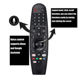 1 x RAW Customer Returns Replacement remote control for LG AN-MR19BA AN-MR20GA with Magic Voice functions for LG OLED Nanocell 4K UHD TVs - RRP €28.15