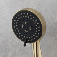 1 x RAW Customer Returns CIENCIA Gold Bathroom Rainfall Spray Hand Shower Head Universal Shower Head BS144F - RRP €28.99