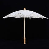 1 x RAW Customer Returns banapo Lace Parasol, Fashion Wedding Umbrella, Decorative Lace Umbrella, Exquisite Umbrella for Girls, Elegant Umbrella for Bride, Bridesmaids, Flower Girls - RRP €15.82