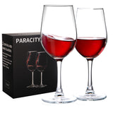 1 x RAW Customer Returns PARACITY wine glasses set, white wine glasses, red wine glasses with long handle for red and white wine 350ML set of 2  - RRP €16.63