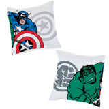 1 x RAW Customer Returns Marvel Comics Comic Cool 100 Cotton 4-piece children s bedding set 200x200 cm Double bed size - Duvet cover fitted sheet 140x200 cm 2 pillowcases 80x80 cm - RRP €30.24