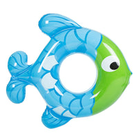 2 x Brand New Inflatable Swimming Ring for Children Inflatable Life Buoy Tropical Fish Shaped Pool Floats 23cm Internal Diameter for Children from 3 to 6 Years Pink  - RRP €60.0