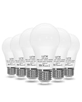 1 x RAW Customer Returns LUTW LED Bulb E27 Cool White 6500K, 12W Equivalent to 100W, A60 LED Bulbs Edison Screw Base, 1200lm, Energy Saving with 220 Beam Angle, Non-Dimmable, Plastic, Pack of 6 - RRP €17.32