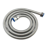 1 x RAW Customer Returns Shower hose 200cm with double anti-twist protection. Stainless steel 304 shower hose extremely flexible, anti-twist, with kink protection - flexible and kink-resistant universal G connection size - RRP €10.98