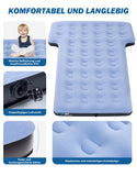 1 x RAW Customer Returns JOYTUTUS Car Mattress, SUV Air Mattress with Air Pump, Universal Car Bed with 2 Air Cushions for Trunk, Travel Camping Home Outdoor, Blue - RRP €87.72