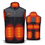 1 x RAW Customer Returns Panngu Heated Vest Men Women XXXL, Updated Version Heated Jacket with Heating - Heat Vest USB NO Battery  - RRP €37.9