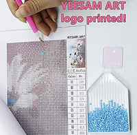 3 x Brand New YEESAM ART Diamond Painting Kits Full Drill, Castle 40x50cm DIY 5D Diamond Painting Rhinestone Embroidery for Home Wall and Living Room Decor Castle  - RRP €39.3