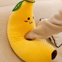 1 x RAW Customer Returns Plush toy banana stuffed toy kawaii banana pillow long, banana cuddly toy plush pillow, banana plush toy cartoon doll stuffed plush banana pillow toy gift for children boys girls - RRP €28.22