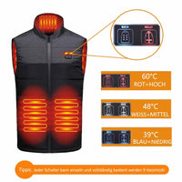 1 x RAW Customer Returns Panngu Heated Vest Men Women XL, Updated Version Heated Jacket with Heating - Heat Vest USB NO Battery  - RRP €43.86