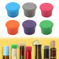 2 x Brand New TUKNN bottle stopper wine bottle caps, wine bottle beer, reusable silicone wine stopper, wine bottle caps, bottle stopper universal, silicone crown cap, 6 colors, 6 pieces - RRP €40.8