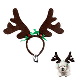 3 x Brand New RDWESZOD Dog Reindeer Antlers Christmas Headband Classic Elk Hat Headwear Pet Costumes Accessories A  - RRP €57.6