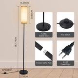 1 x RAW Customer Returns Litake floor lamp living room, RGBCW reading lamp LED dimmable control stepless 800lm with remote control APP floor lamp modern with DIY and music mode compatible with Alexa Google Home 2500K-9000K - RRP €63.52