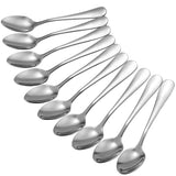 1 x RAW Customer Returns Anpro set of 10 small coffee spoons, for espresso, stainless steel, 12 x 2.5 x 4 cm - RRP €20.4