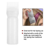 19 x Brand New Serlium Hair Oil Applicator Bottle, 160ml Root Comb Applicator Bottle Lightweight Hair Oil Bottle for Scalp Treatment, Essential and Hair Dye Plastic White  - RRP €124.26