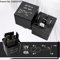 1 x RAW Customer Returns Gebildet 12V Relay Box and Fuse with 5pcs 5-Pin JD1914 40A Relay and 1pc 4-Pin Relay 6 ATC ATO Blade Fuse, Waterproof Universal Relay Box for Car, Truck, Automotive, Marine, Boat - RRP €29.5