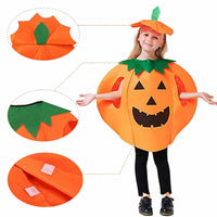 19 x Brand New TIANHOO Halloween Outfit Pumpkin, Halloween Costume Pumpkin Sleeveless Pumpkin Clothing Pumpkin Hat and Pumpkin Bag Small Boys and Girls Carnival Costumes, Carnival Costumes - RRP €219.83