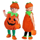 5 x Brand New LCMAOKE Halloween Children s Pumpkin Costume, Pumpkin Cosplay Party Clothing Carnival Costumes for Children Boys Girls Pumpkin Halloween Party Clothing L-120cm  - RRP €85.7