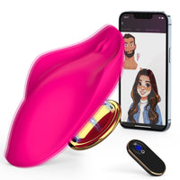 50 x Brand New Vibration for women with APP, butterfly vibrator sex toy for couples with 9 vibration modes, sex toy for women with remote control, vibrator for women clitoris stimulator sex toy pink  - RRP €1159.0