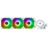 1 x RAW Customer Returns Thermalright Frozen Prism360 White ARGB Liquid CPU Cooler 3300 RPM 3pcs TL-E12 Series PWM Fans for AMD AM4 AM5, Intel 1150 1156 1200 1700 2066 - RRP €65.29