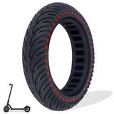 1 x RAW Customer Returns Replacement tire scooter, scooter tire replacement tire solid, electric scooter 8 1 2 tire solid rubber, 8.5 inch honeycomb tire tire for Mijia Xiaomi M365, anti-slip solid tire. - RRP €18.99